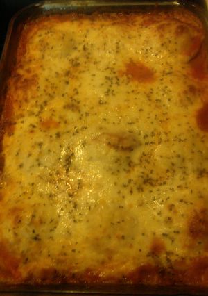 A picture of Easy Ravioli Lasagna Bake.