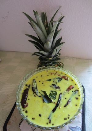 A picture of Pineapple Pulissery.