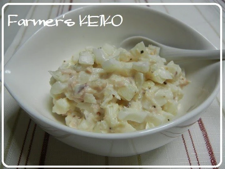 Easy Way Prepare Onion and Tuna Salad which Delicious