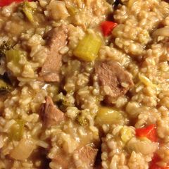 A picture of Beef And Rice Crockpot.