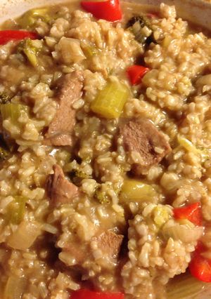 A picture of Beef And Rice Crockpot.