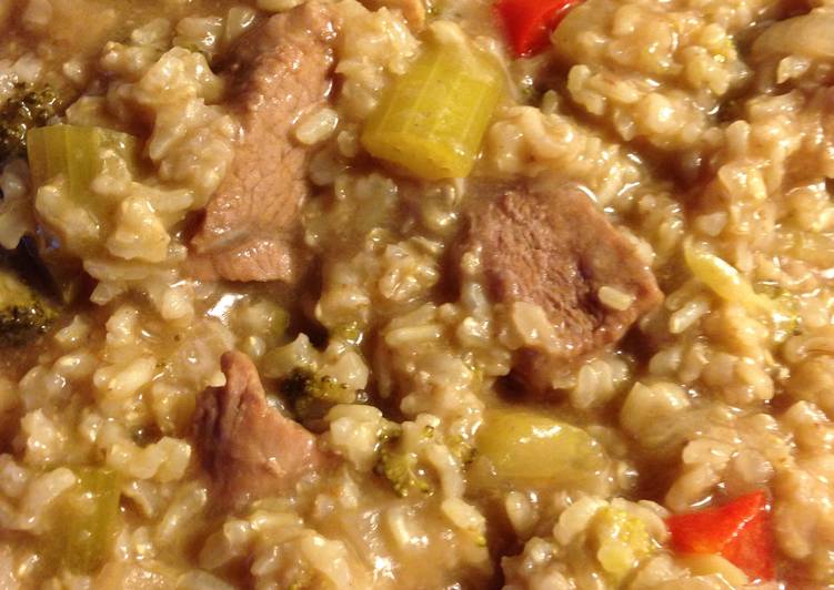 Recipe of Any-night-of-the-week Beef And Rice Crockpot