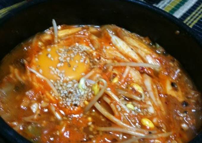 Korean Style Natto Stew (Cheonggukjang)
