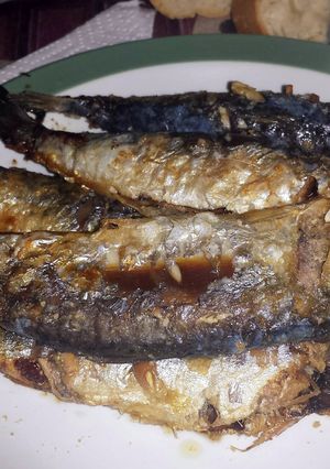 A picture of Grilled Salted Sardines.