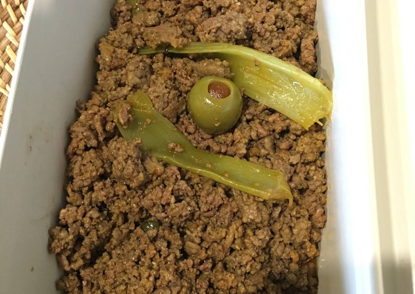 Picadillo de Res para Rellenos