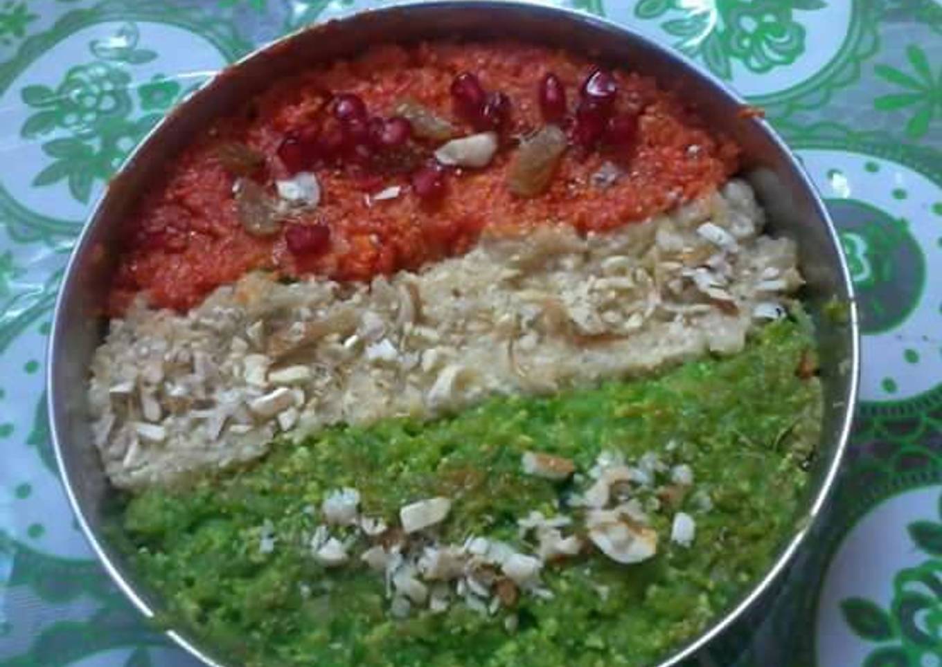 Tiranga fruit kala kand