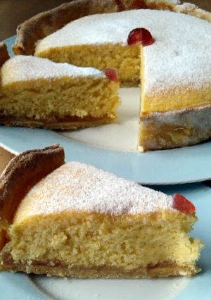 A picture of Vickys Sunshine Cake, Gluten, Dairy, Egg, Soy & Nut-Free.