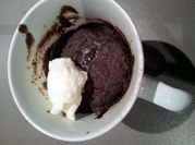 A picture of mug brownie