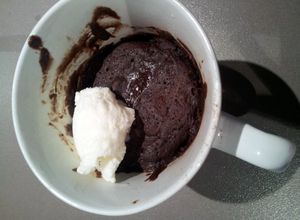 Brownie's In A Mug. ;) A picture of Brownie's In A Mug. ;).