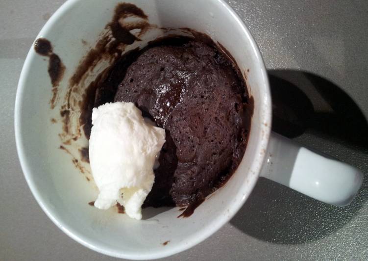 How to Prepare Any-night-of-the-week Brownie&#39;s In A Mug. ;)