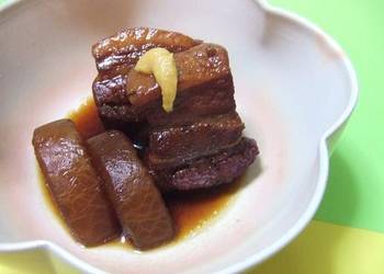 Easiest Way to Cook Tasty Buta no Kakuni Simmered Pork Cubes with Coke