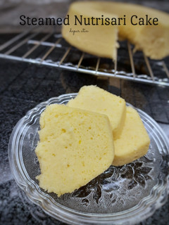 Foto resep Steamed Nutrisari Cake / Bolu Kukus Nutrisari