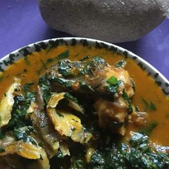 A picture of Uziza soup.