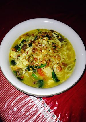 Foto resep Mie kuah jawa
