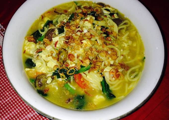 Resep Mie kuah jawa oleh prima kaulia jannata - Cookpad