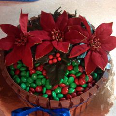 A picture of Candy Christmas cake.