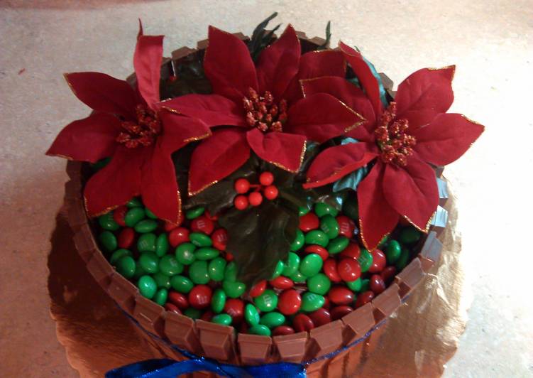 Candy Christmas cake