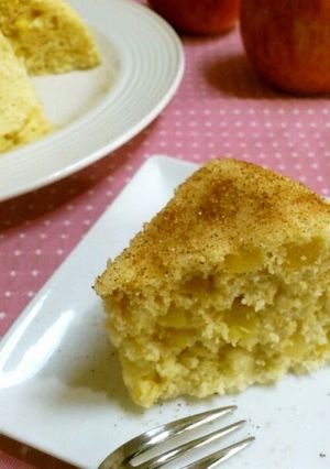 A picture of Easy Cooking in One Bowl Microwave Apple Steamed Bread.