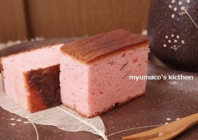 Sakura (Cherry Blossom) Castella