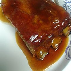 A picture of Bourbon sauce.
