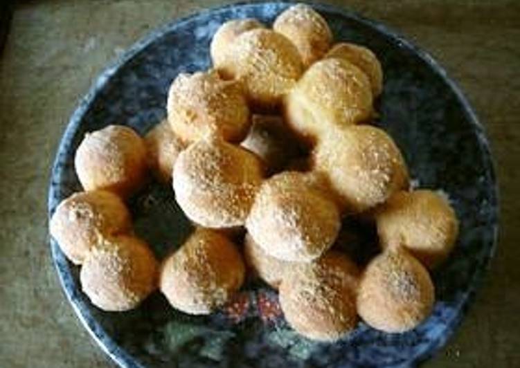 Recipe of Tasty Pon de Rings that You Can Easily Roll Up By Hand