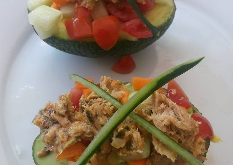 Easiest Way to Prepare Speedy Tuna &amp; Avocado Salad