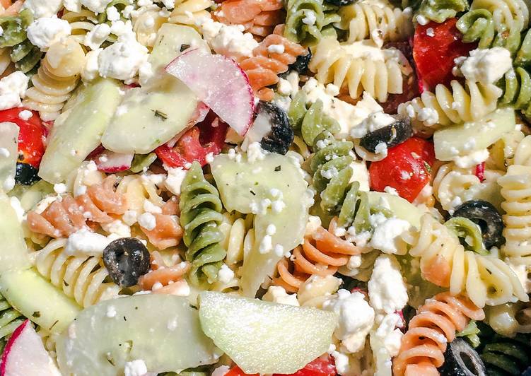 Easiest Way to Prepare Speedy Greek Pasta Salad