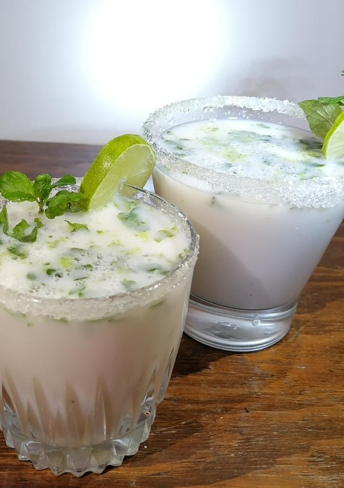 Una foto de Mojito de coco