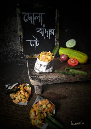 ছোলা বাদাম চাট রেসিপির প্রধান ছবি