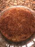 Torta invertida de manzanas y peras; avena con aroma a canela