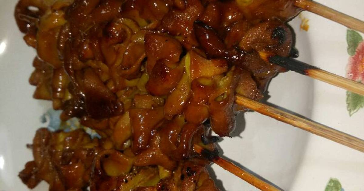 Resep Sate usus enak banget 😁😋😋😋 oleh @Aniezafa13 - Cookpad