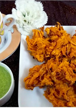 A picture of Potato onion pakodas.