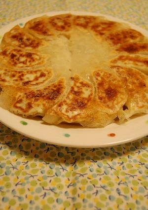 A picture of Healthy Macrobiotic Vegetable Gyoza.
