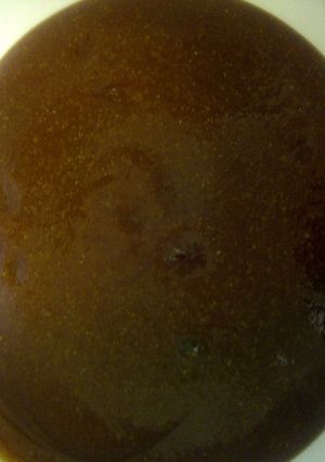 A picture of homemade bar-b-que sauce.