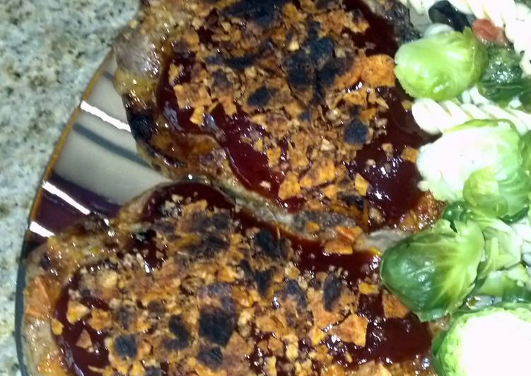 Recipe: Delicious Matty&#39;s BBQ pork chops