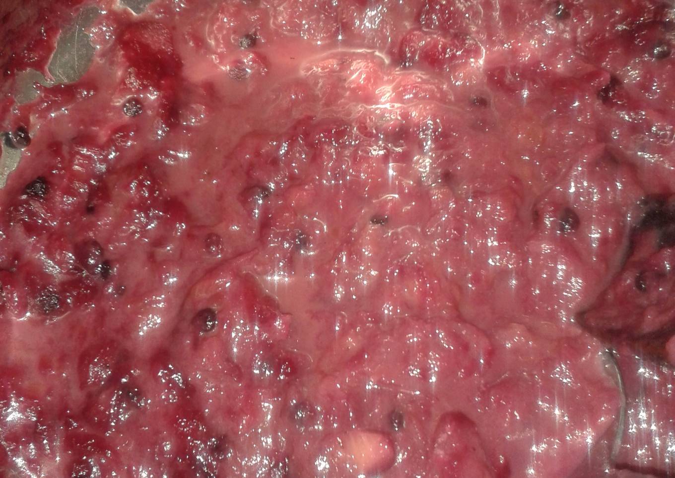 rhubarb blueberry sauce