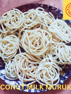 A picture of Coconut milk murukku.