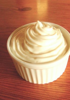 A picture of Honey and Soy Milk Mayonnaise.