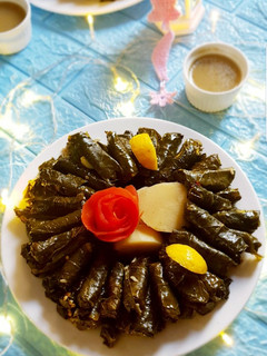 صورة لوصفة ورق عنب بالزيت (يبرق)