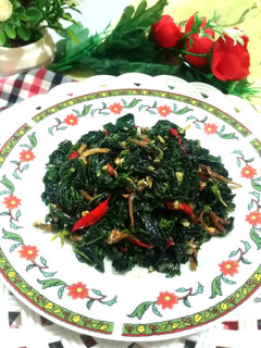 Foto resep 155. Tumis Daun Pepaya Jepang