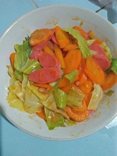 Foto resep Oseng wortel kubis