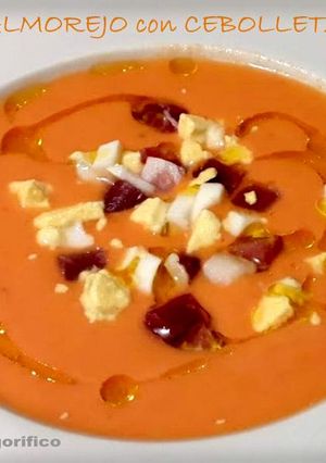 Foto principal de Salmorejo con Cebolleta