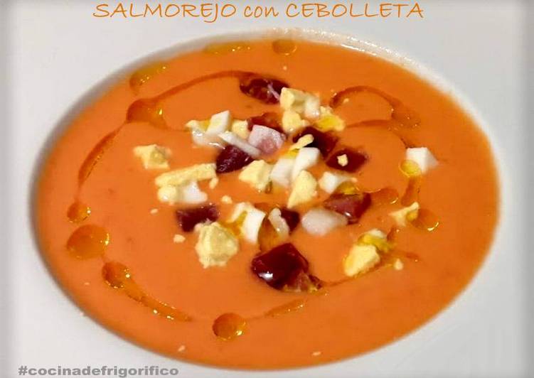 Salmorejo con Cebolleta