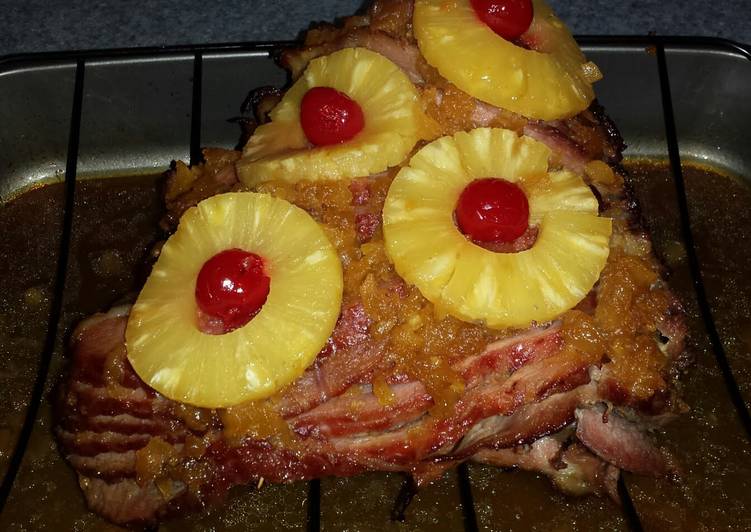 Simple Way to Prepare Quick Pineapple Ham Glaze