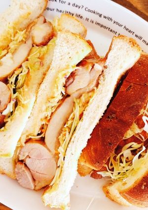 A picture of Komeda-Style Teriyaki Chicken Sandwich.