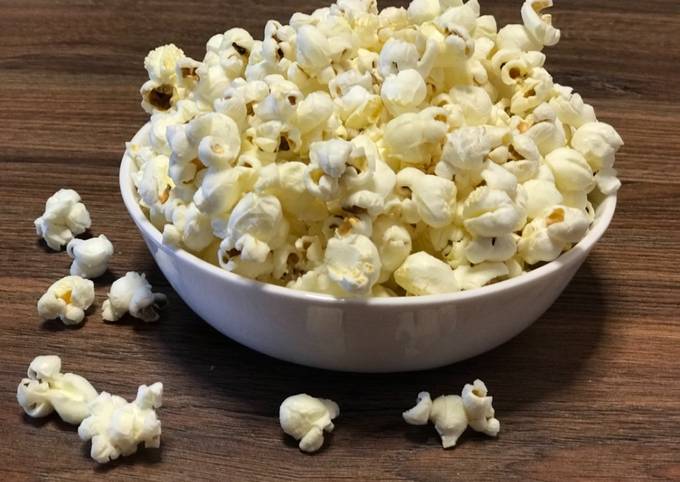 Recipe of Homemade Salty Popcorn