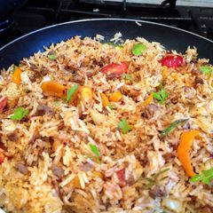 A picture of Some Kind Of Rice Dish.