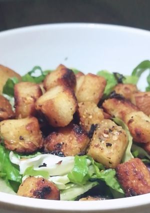 صورة لوصفة خبز محمص بالثوم 😋