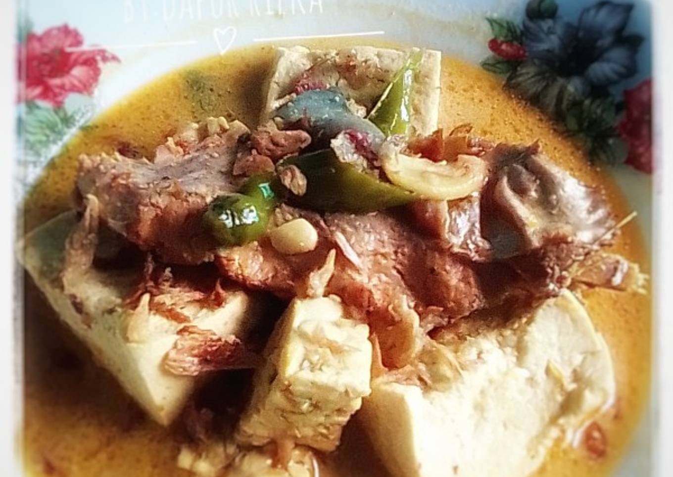 Ikan panggang masak santan