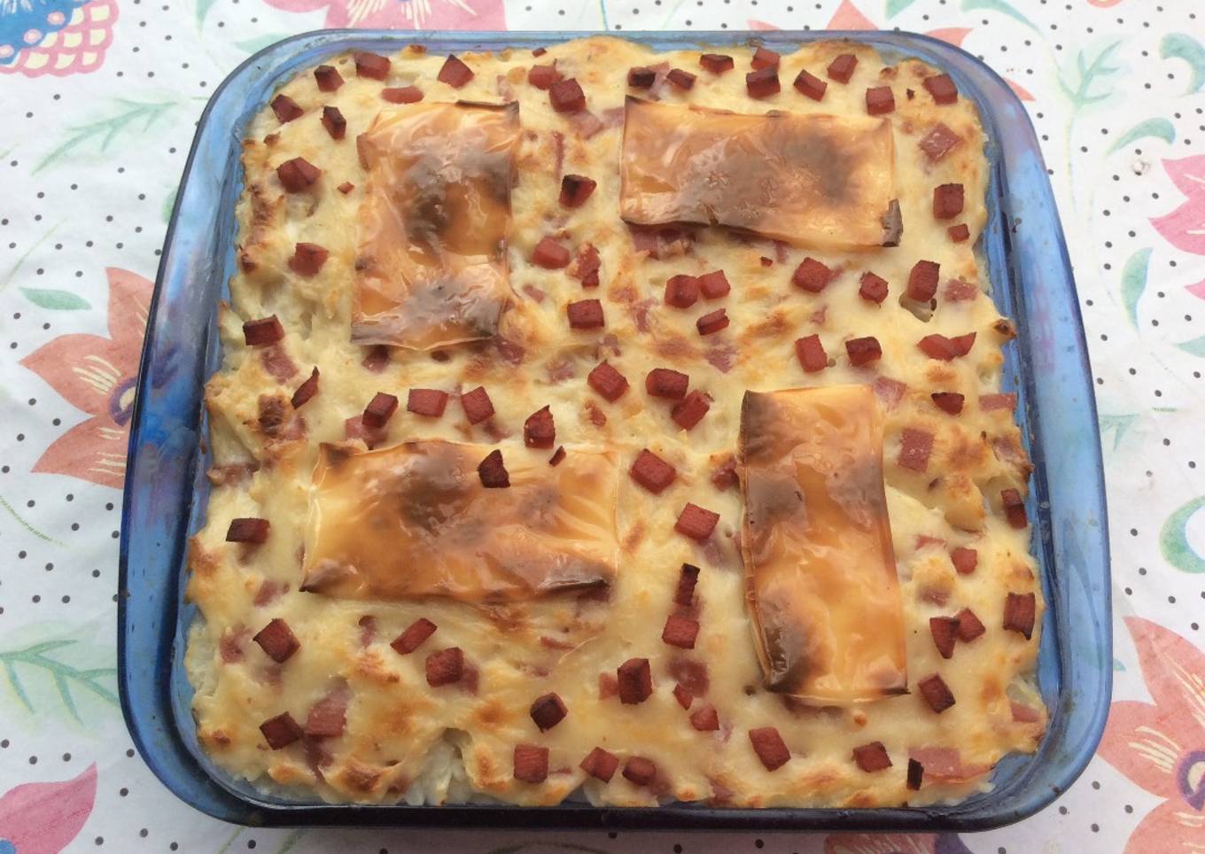 Coliflores con bechamel de queso🧀🥛